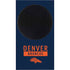 NFL Denver Broncos Blue Performance Series Xbox Series S Console Skin